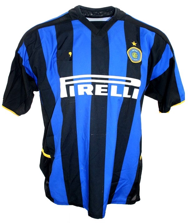 Camisa retro Inter de Milão 2002 2003 I Home jogador